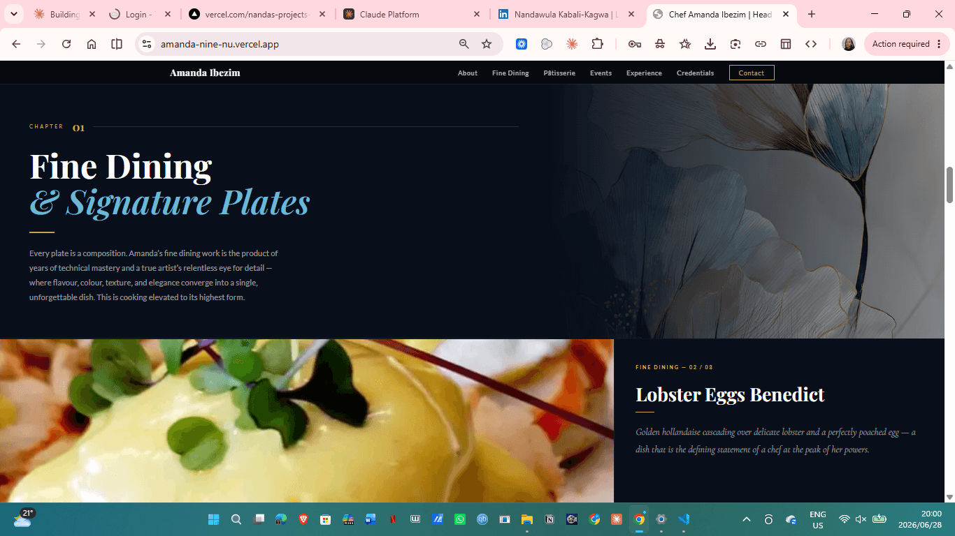 Chef Amanda Ibezim — screen 3