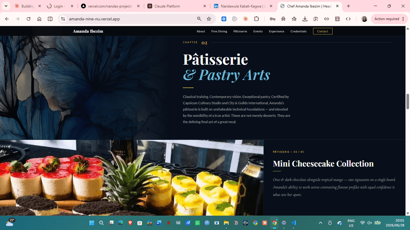 Chef Amanda Ibezim — screen 4