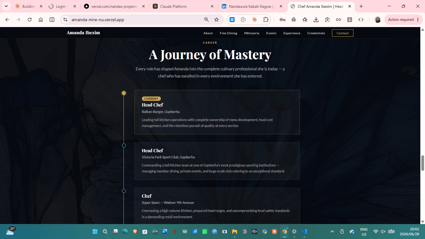Chef Amanda Ibezim — screen 7