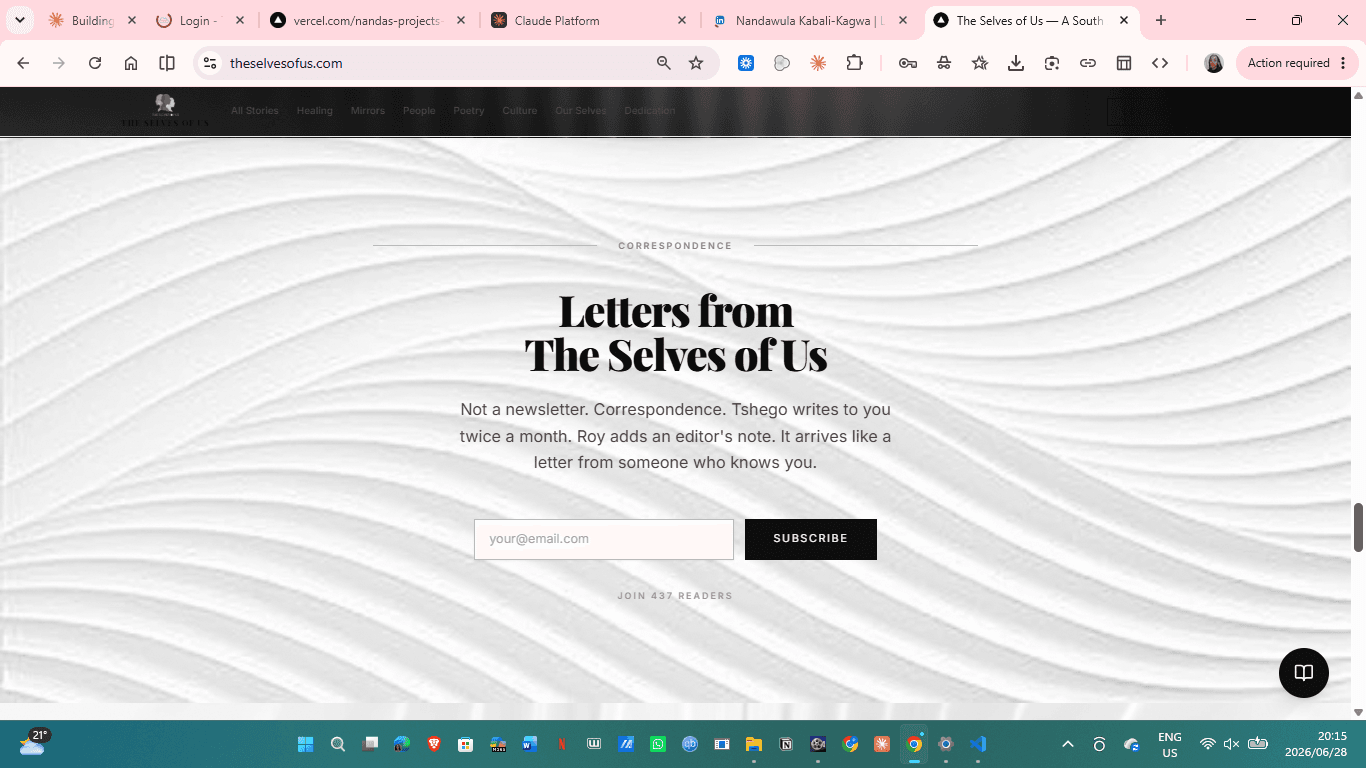 The Selves of Us — screen 8